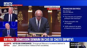 INFO BFMTV - En cas de chute, François Bayrou remettra sa démission à Emmanuel Macron ce mardi