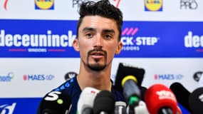 Julian Alaphilippe s'est présenté ce lundi, pour la deuxième journée de repos, face aux médias où il est revenu sur ses ambitions pour le classement général. 
