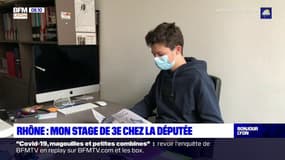 Rhône: féru de politique, Émile, réalise son stage de 3e avec une députée