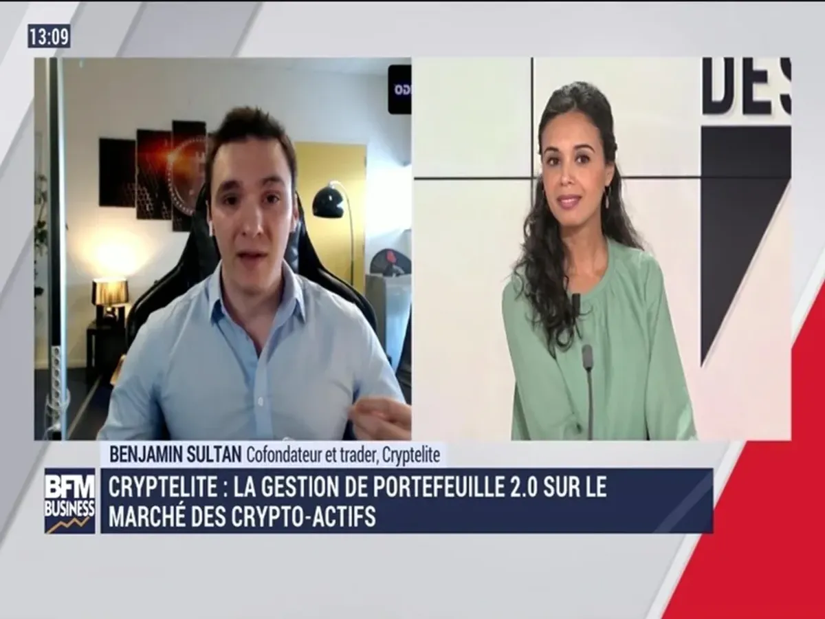 Benjamin Sultan (Cryptelite) : La gestion de portefeuille 2.0 sur le marché  des crypto-actifs - 09/05