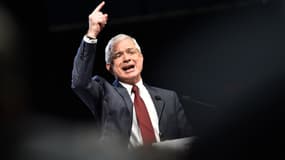 Claude Bartolone, en meeting mercredi soir à Créteil.