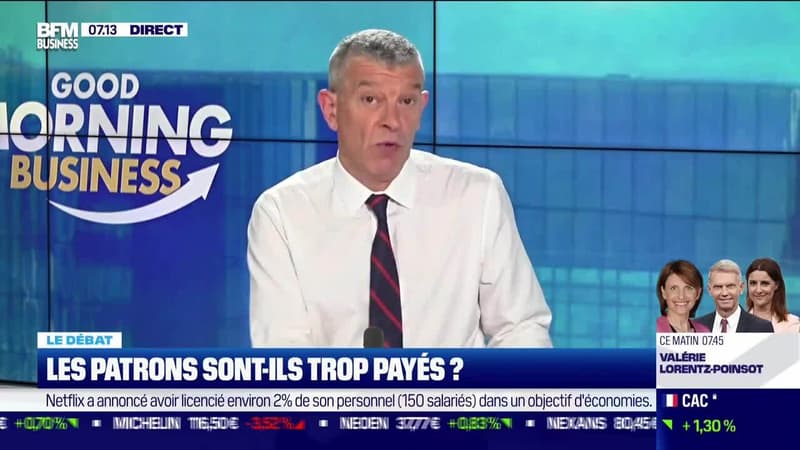 Le débat : Les patrons sont-ils trop payés ? par Jean-Marc Daniel et Nicolas Doze - 18/05