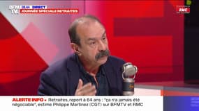 Réforme des retraites: pour Philippe Martinez, le gouvernement "a perdu la bataille idéologique"