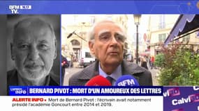 Mort de Bernard Pivot: "J'ai rarement vu une personne aussi indépendante, libre et loyale" assure Tahar Ben Jelloun, écrivain et membre de l'Académie française