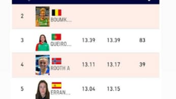 La Belge Jolien Boumkwo annonce sa participation au 100m haies des Jeux européens en Pologne.