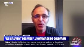 "Ils sauvent des vies", l'hommage de Jean-Jacques Goldman aux soignants