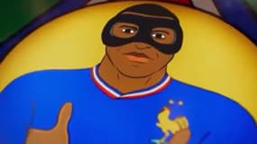 Kylian Mbappé masqué dans le générique de la BBC à l'Euro 2024