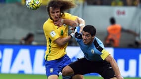 David Luiz et Luis Suarez