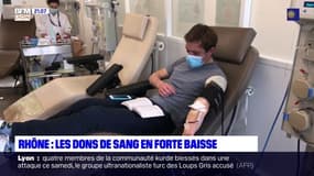 Rhône: les dons de sang en forte baisse