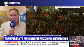 Laurent Escure (Unsa): "Si le gouvernement demain peut apaiser et renouer un dialogue, ce sera une bonne chose"