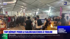 Toulon: top départ du salon Bacchus