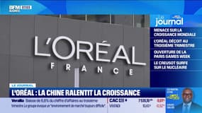 L'Oréal: la Chine ralentit la croissance