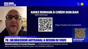 Ligne directe: un brasseur des Yvelines lance une cagnotte pour fonder un grand bar à bière 