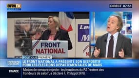 Politique Première: Scrutin départemental: "Pour la première fois, le FN sera présent dans tous les cantons !"- 20/02