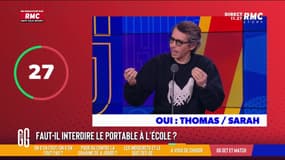 Pour Thomas Porcher, il faut l'interdire au lycée et même à l'université !