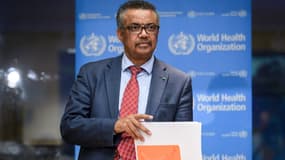 Le directeur de l'OMS, Tedros Adhanom Ghebreyesus