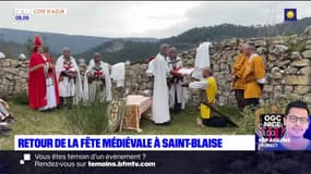 Alpes-Maritimes: la fête médiévale de retour au château de Saint-Blaise