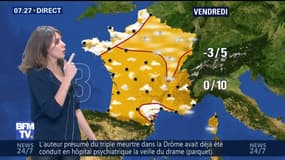 La météo pour ce mardi 27 décembre 2016