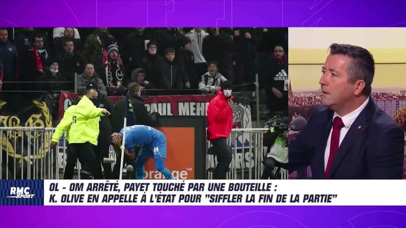 OL - OM arrêté : membre de la LFP, Karl Olive veut que Macron