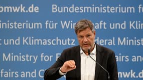 Le vice-chancelier allemand Robert Habeck , le 23 août 2024