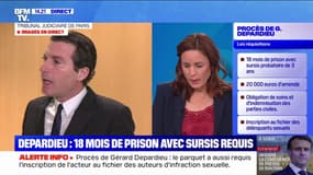 Procès de Gérard Depardieu: "Comme elles n'ont rien, elles sont dans l'injure, la grossièreté, la vulgarité", dénonce l'avocat de l'acteur au sujet des parties civiles