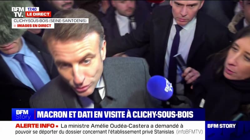 Emmanuel Macron sur Rachida Dati: 