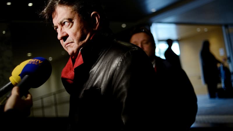 Jean-Luc Mélenchon, le 2 décembre, à Nantes.