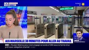 Métropole Aix-Marseille: 38 minutes de temps de trajet pour se rendre au travail