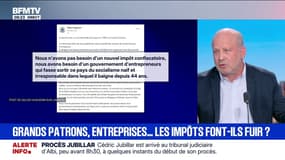 Taxe Zucman: "Je trouve cette situation très injuste, inique pour tous ces jeunes entrepreneurs", assure Gilles Huguenin (entrepreneur)