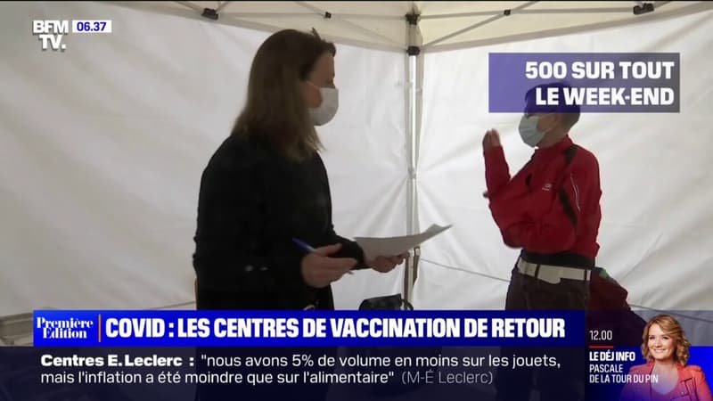 Covid-19: les centres de vaccination rouvrent face à la progression de l'épidémie