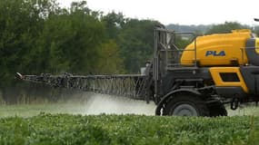 Un épanchement de pesticides - Image d'illustration