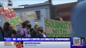 Royaume-Uni: des milliers de personnes ont manifesté contre les émeutes xénophobes