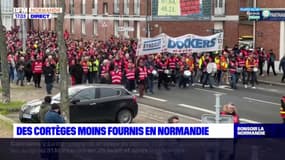 Grève du 16 février: une mobilisation en baisse en Normandie