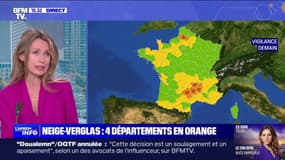 Neige-Verglas: quatre départements du sud du Massif central placés en vigilance orange par Météo France