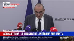 Colère agricole: le ministre de l'Intérieur rapporte "67 actions" dans 39 départements