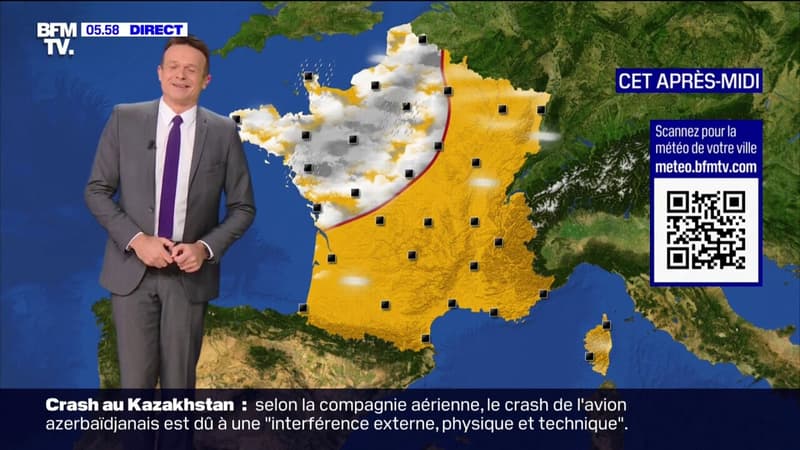 Des nuages sont à prévoir dans le Nord-Est de la France. Les températures oscillent entre 0 et 17 degrés