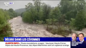 Cévennes: 3 à 4 mois de pluies sont tombés par endroit dimanche