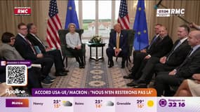Accord USA–UE: "Nous n'en resterons pas là", Macron veut une Europe plus ferme