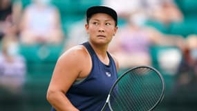 Tara Moore sur le tournoi de Nottingham en juin 2021.