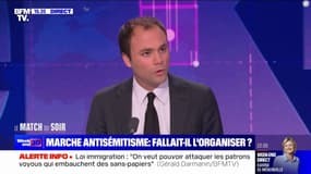 Marche contre l'antisémitisme: "Les pouvoirs publics doivent prendre garde à ce sentiment d'une partie de la population qu'il y a un deux poids, deux mesures dès lors qu'il est question d'Israël", pour Charles Consigny