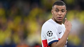 Kylian Mbappé en demi-finale aller de Ligue des champions avec le PSG, 1er mai 2024