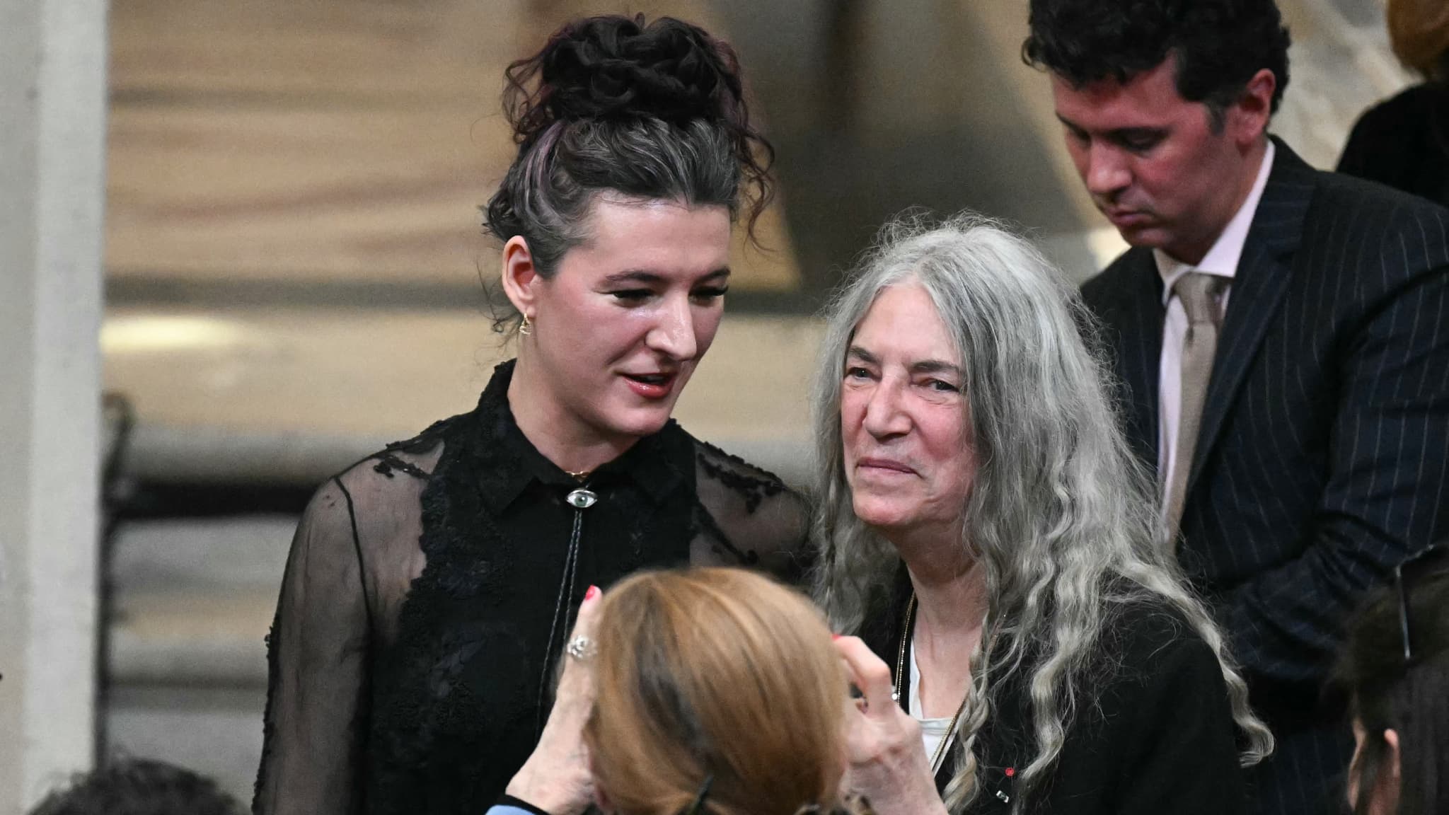 Patti Smith et sa fille, Jesse Smith Patti Smith et sa fille, Jesse Smith