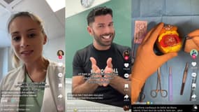 Carla Valette, Tim Thc (Tim Curado) et Fruitrurgie (Robin Goncet) sur Tiktok respectivement le 3 septembre 2024 et le 2 septembre 2021