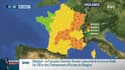 Orages: 30 départements en alerte orange