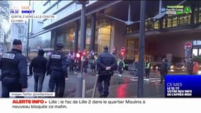 Lille: fin du blocage aux abords du conseil régional