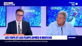 OL: les tops et les flops après huit matchs de championnat