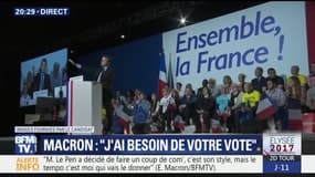 Pour Emmanuel Macron, les électeurs de Jean-Luc Mélenchon "méritent mieux que lui" 