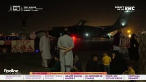 Afghanistan: comment se passe les évacuations à l'aéroport de Kaboul ?