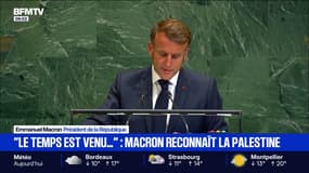 "Le temps de la paix est venu": Emmanuel Macron a annoncé que la France reconnaissait l'État de Palestine