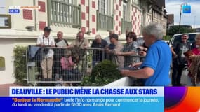 Le 50e festival du cinéma américain de Deauville: le public fait la chasse aux autographes 